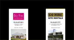 Desktop Screenshot of gohire.com.au